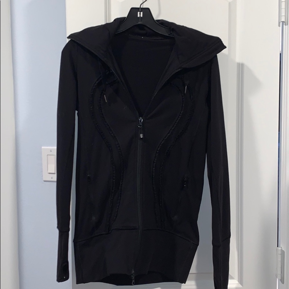 Lululemon track jacket with hood